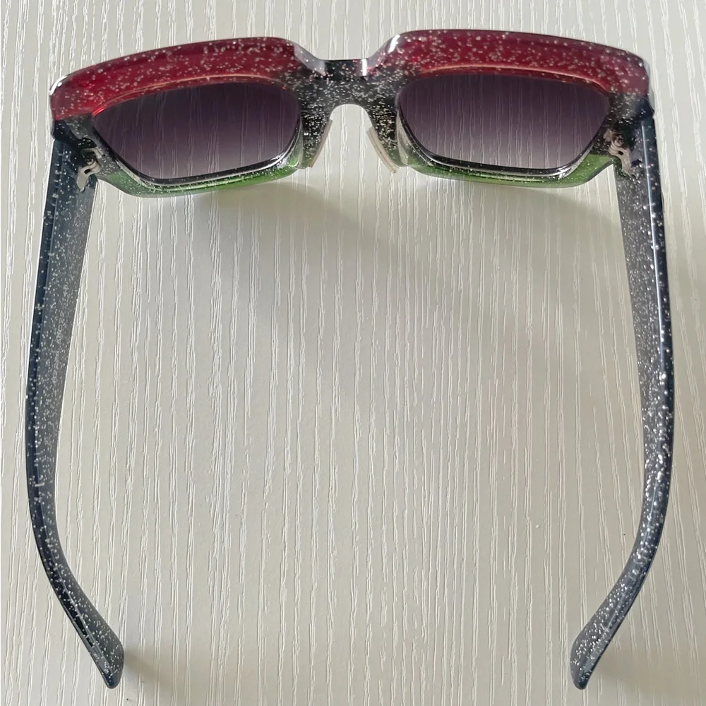 Oversized Statement Sunglasses Set Retro Glam Rhinestone Festival Shades